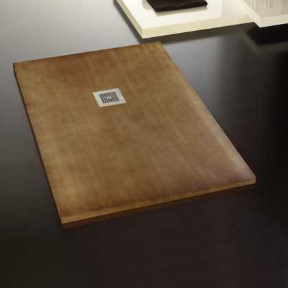 Picture shower tray plate wood look - Type Nature