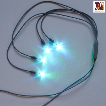 Foto Farblicht Lichtpunkte 4-er Starter Set