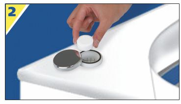 Foto Whirlwannen Spülbehälter Deckel